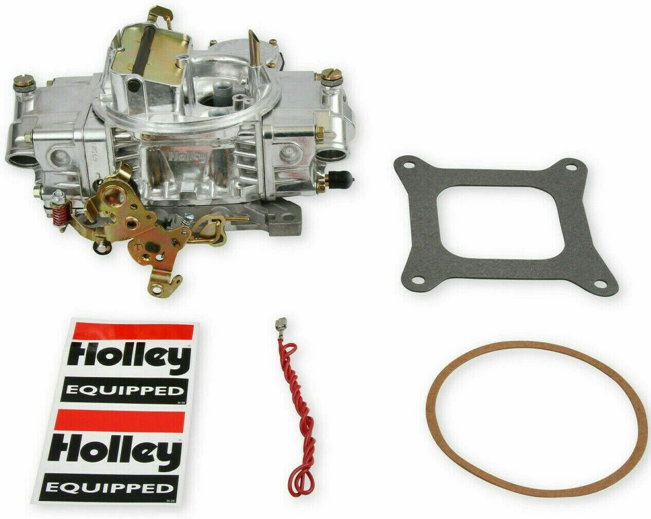 Holley 0-80508S Model 4160 750 CFM Square Bore Vacuum Secondary Electric Choke Replacement Carburetor - 3