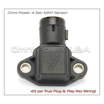 Omni Power 4 BAR MAP Sensor Fits 1999-2000 Honda Civic Si B16 B16A B16A2 B16A3